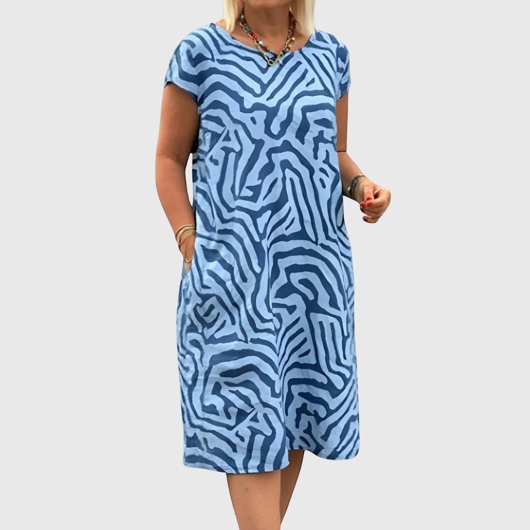 Sarah | Round Neck Dress