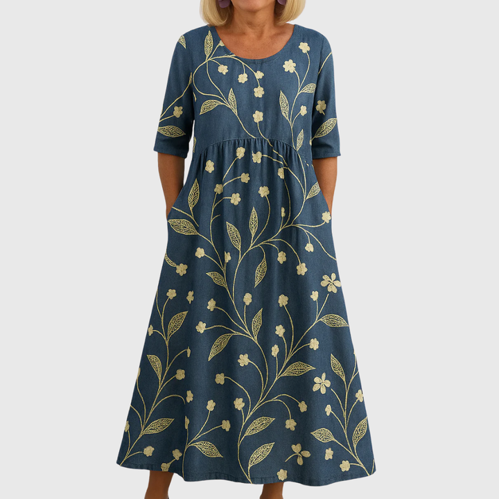 Eliza | Casual Midi Dress