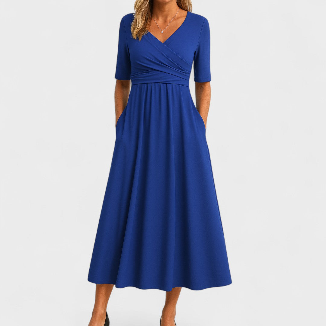 Lori | Elegant Wrap-Style Dress