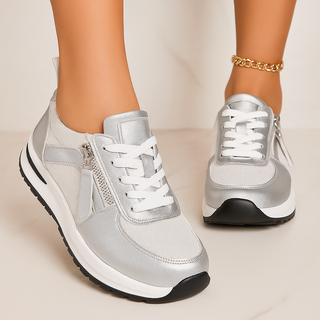 Karine | Zip-Up Orthopedic Sneakers