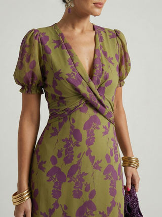 Virel | Relaxed Floral Midi Dress