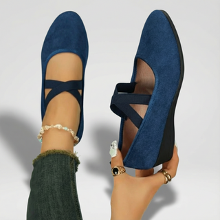 Angel | Comfy Closed Wedge Slip-On Shoes
