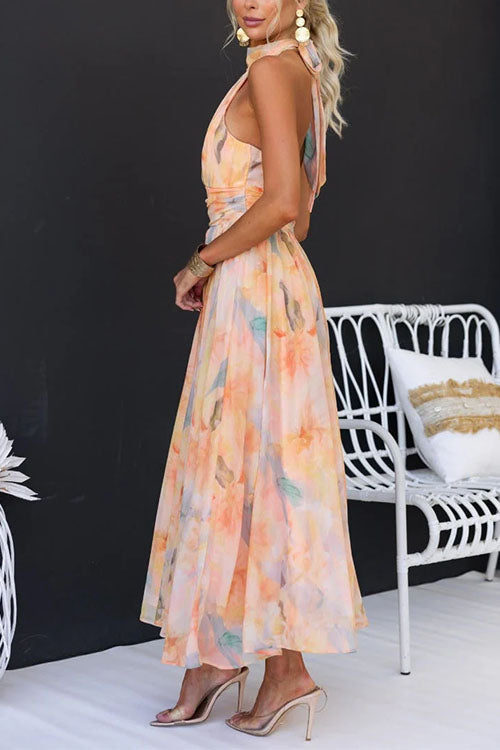 Victoria – Floral Maxi Dress