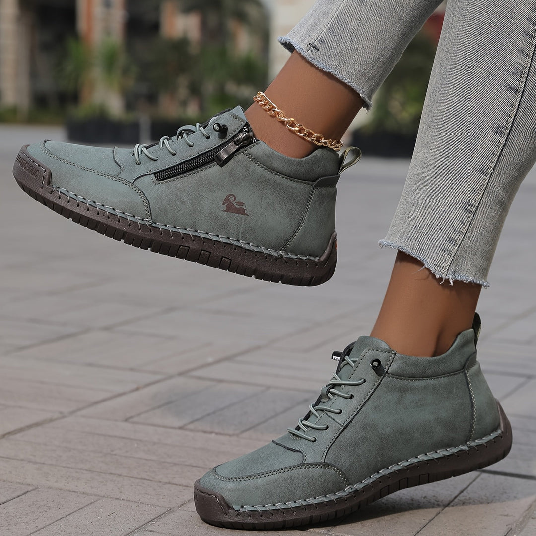 Helena | Zip-Up Orthopedic Shoes
