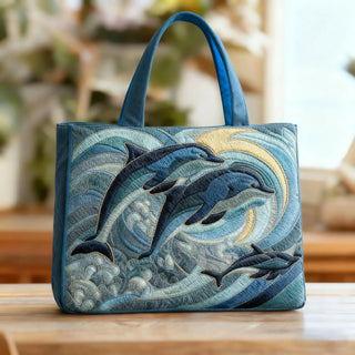 Handcrafted Ocean Dolphin Bag