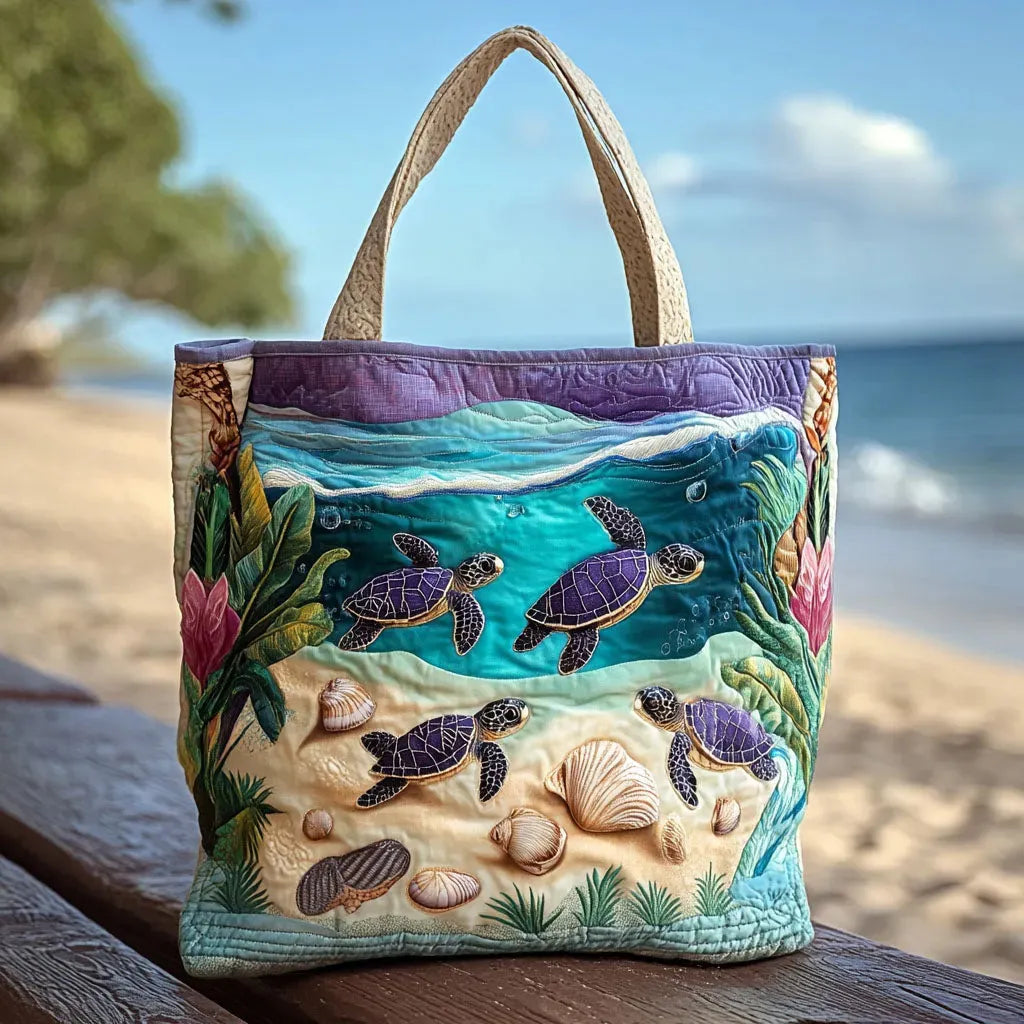 Handcrafted Tote - Essence of the Lagoon