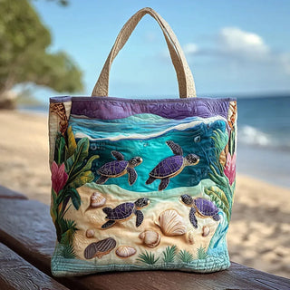 Handcrafted Tote - Essence of the Lagoon