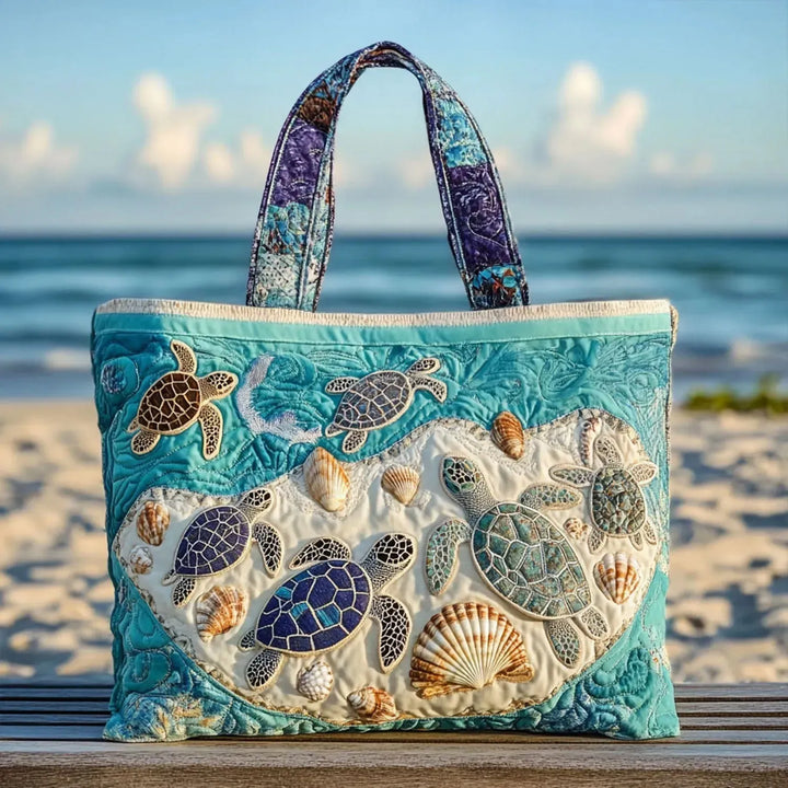 Handcrafted Turtle Love Bag