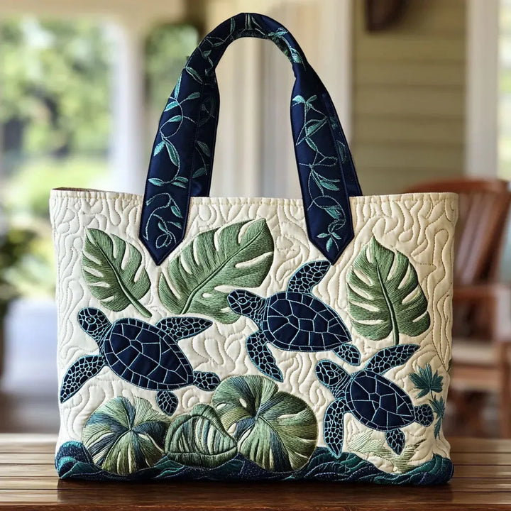 Handcrafted Bag - Elegance Inspired by the Sea Turtle