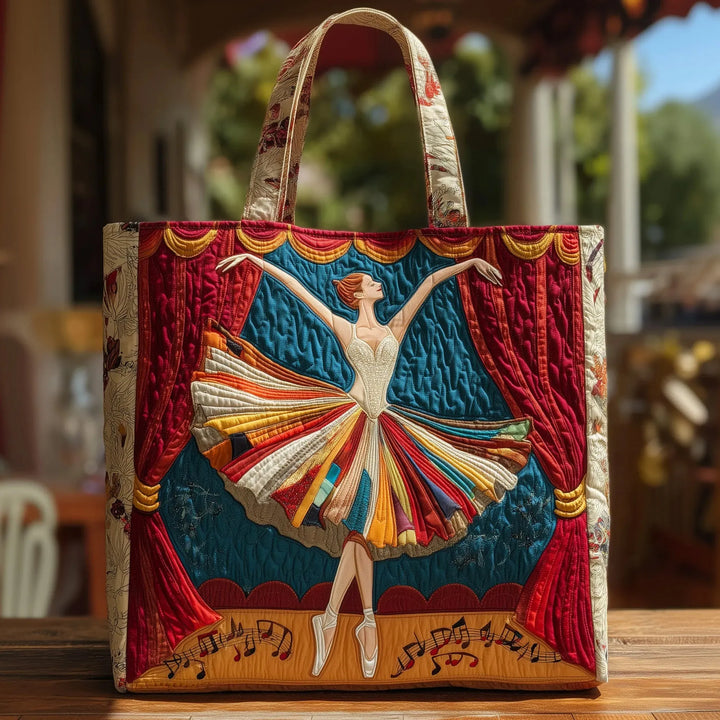 Elegant Ballerina Quilted Bag