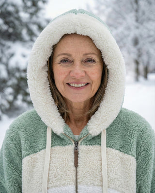 Beverley | Colorblock Plush Jacket