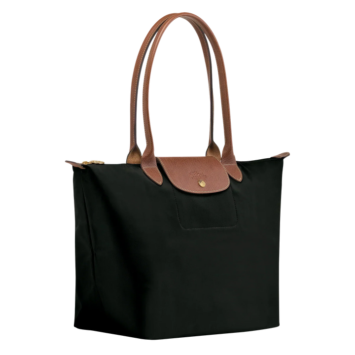 Le Pliage Tote Large, Black