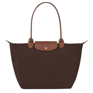 Le Pliage Tote Large, Ebony