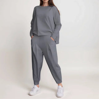 Lisa | Comfortable Two-piece Set with Round Neckline