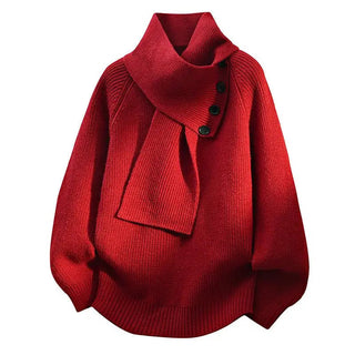 Arielle | Cozy Scarf-Neck Sweater