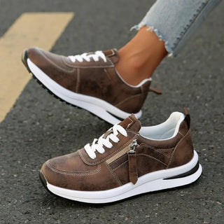 Karine | Zip-Up Orthopedic Sneakers