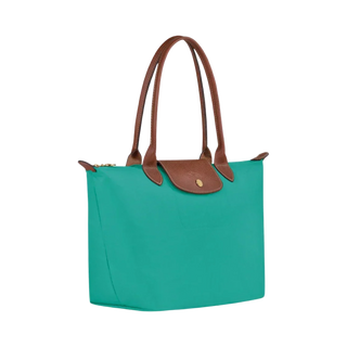 Le Pliage Tote Large, Turquoise