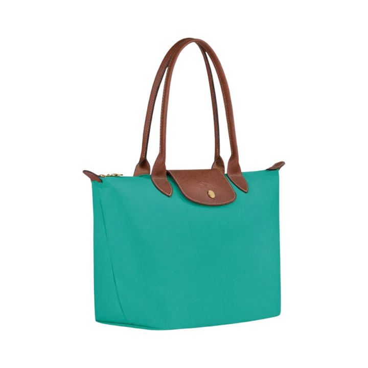 Le Pliage Tote Large, Turquoise