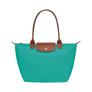 Le Pliage Tote Large, Turquoise