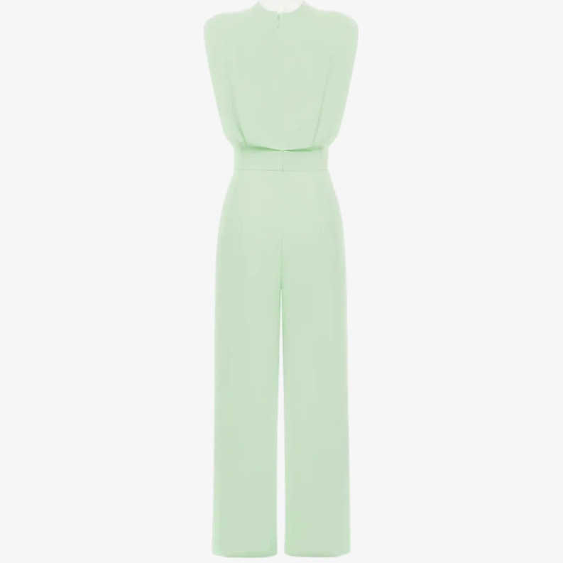 Ariadna | Elegant Sleeveless Belted Wide-Leg Jumpsuit