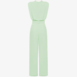 Ariadna | Elegant Sleeveless Belted Wide-Leg Jumpsuit