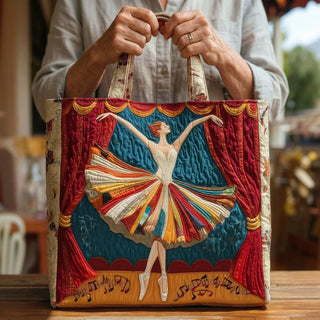 Elegant Ballerina Quilted Bag