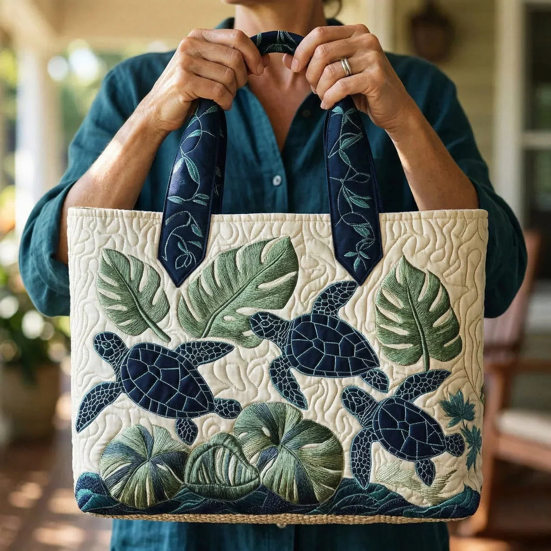 Handcrafted Bag - Elegance Inspired by the Sea Turtle