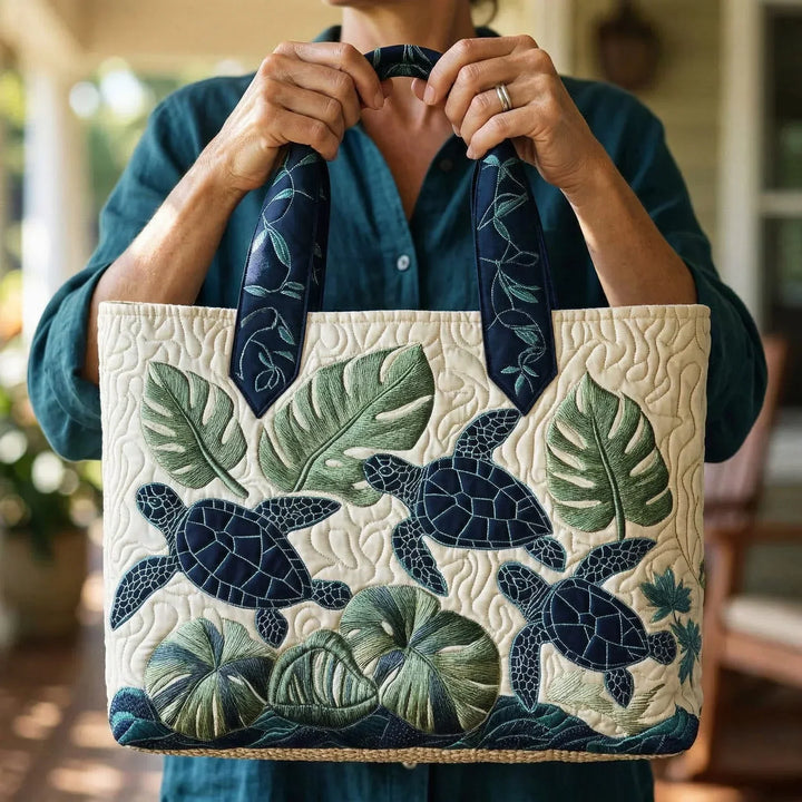 Handcrafted Bag - Elegance Inspired by the Sea Turtle