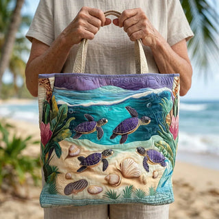 Handcrafted Tote - Essence of the Lagoon