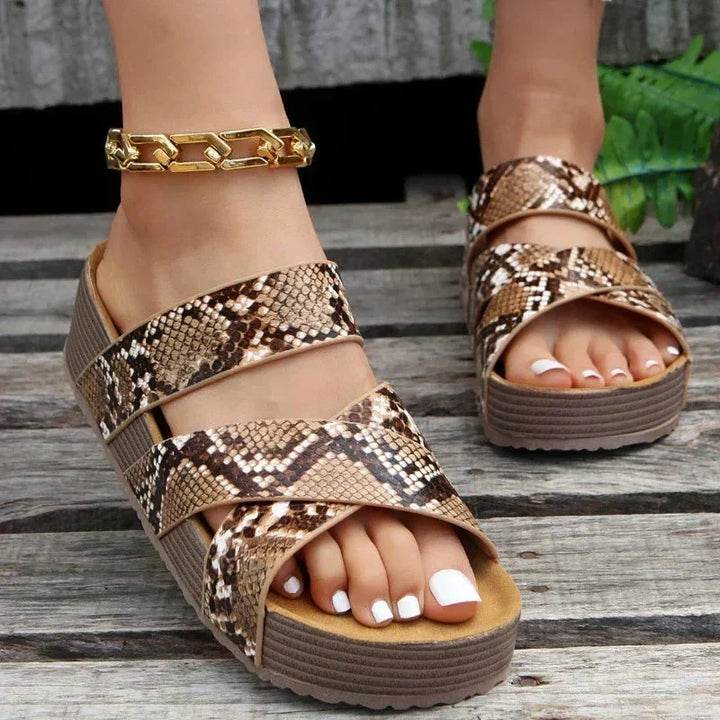 Tereza | Orthopedic leather sandals